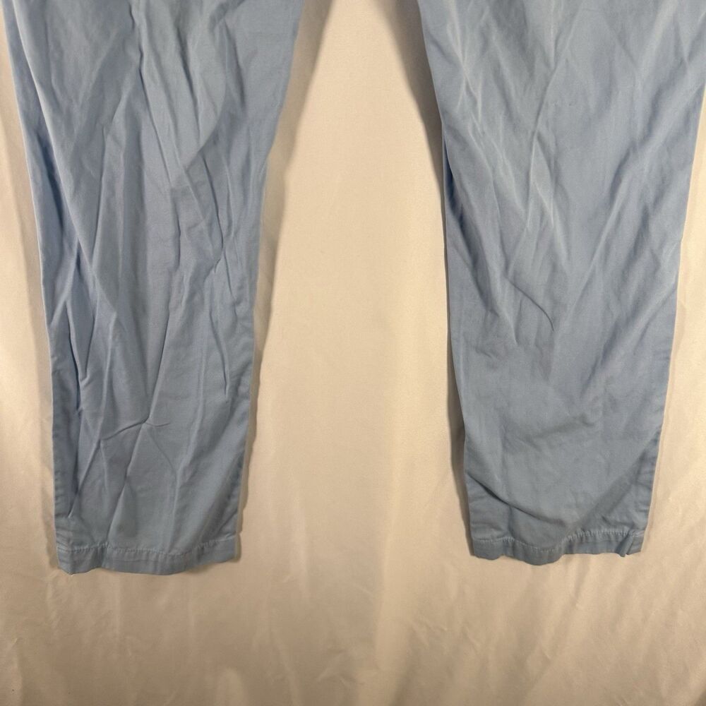 Vineyard Vines Slim Fit Chino Pants Men's 32x32 Blue Flat Front Slash Pockets - Picture 8 of 10